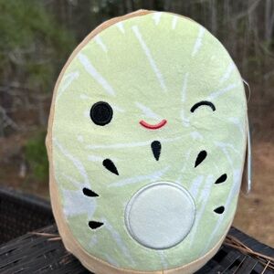 Squishmallows Winking Green Avocado Cute Green Plush Toy